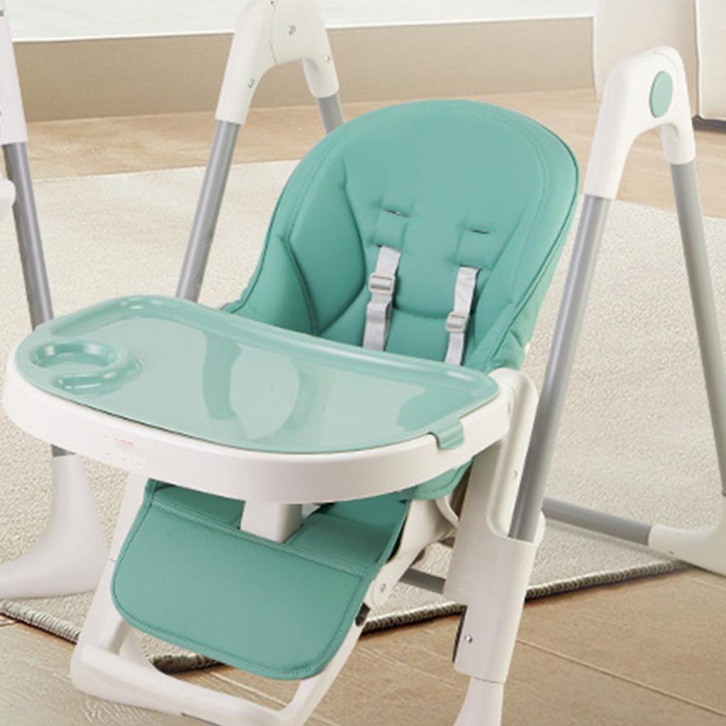 Wasserdichter PU-Leder Baby Stuhlbezug Essstuhl Sitzkissen für Hochstühle Bequem und Schützend