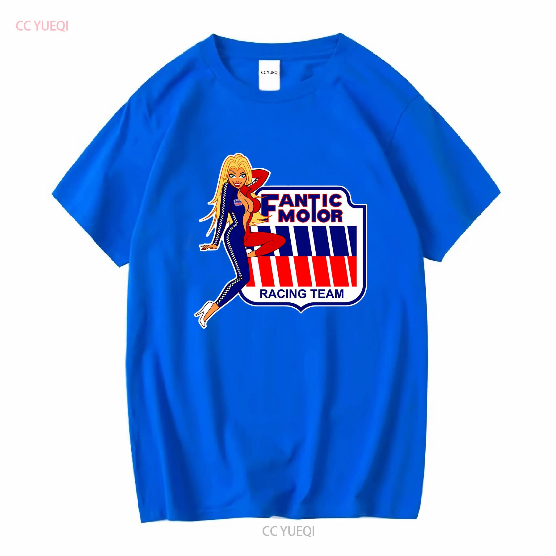 

New T Shirt Fantic Motor Logo Funny Size S to 5XL long or short sleeves vintage Washed Comfortable fashion M