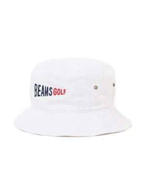Beams Golf Hat Flag Logo Bucket Sizes 81411038412 <UNISEX> Hat, Men's, White, L/XL,