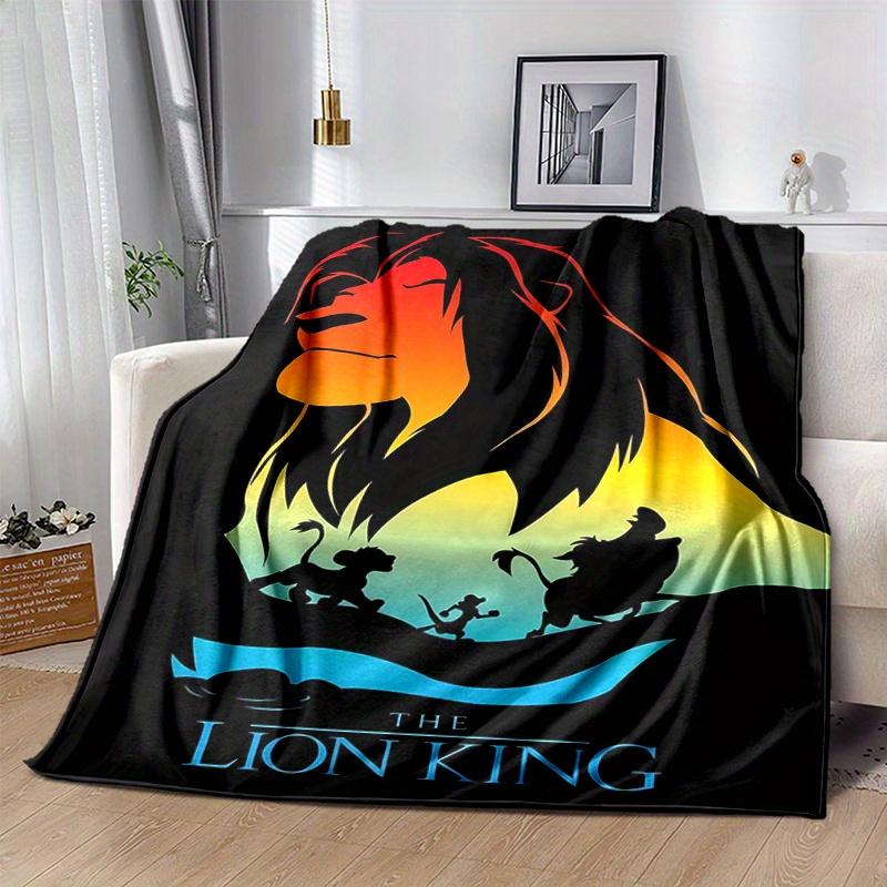 

1pc, The Lion King (7) Home Decor Blanket: Cozy Flannel Throw for Bedroom, Living Room, Travel, Camping, Car 80x120cm