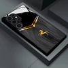 High-end business style imitation wood pattern Pegasus Galaxy S20 Ultra glass mobile phone case processing and production case