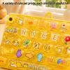 Clear Key Sounds Stress Relief Fidget Toy Cartoon Animal Patterns Bag Pendant Charm  Gift Giving