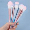 16 Color Makeup Brush Set Portable and Cute Loose Powder Brush Eyeshadow Brush Multifunctional Soft Beauty Tool