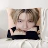 Kpop Taemin Cushion Cover Natural Linen Pillowcase Set AllinOne Decor Cushion Cover for Sofa Bedroom Chair