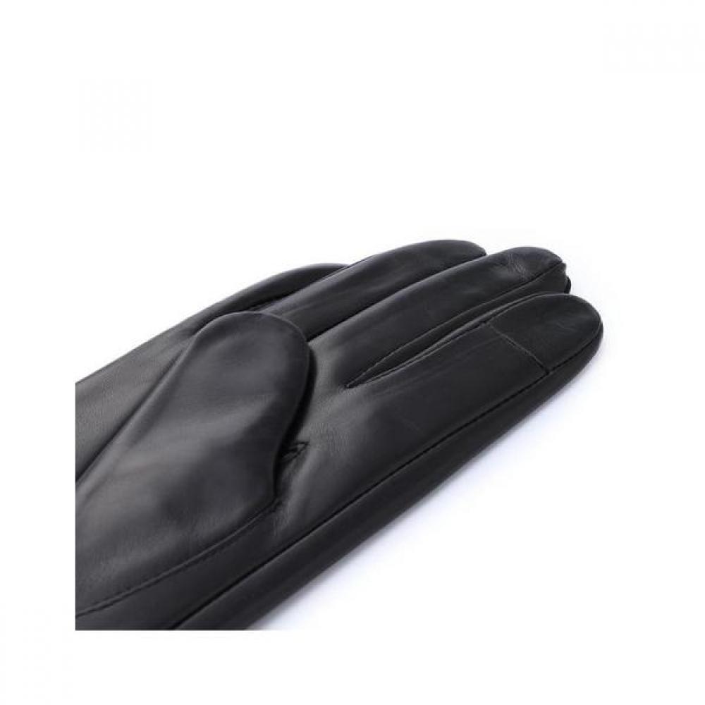 DakS Men S Black Leather Smartphone Touch gloveS Dcgv1f127