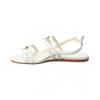 Salvatore Ferragamo Ferragamo Typa Leather Sandal White