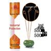 Sandalwood Smoke-Free Incense for Buddha Worship & Offering: Guanyin Bodhisattva, Guan Gong, and Gold Incense Rolls.