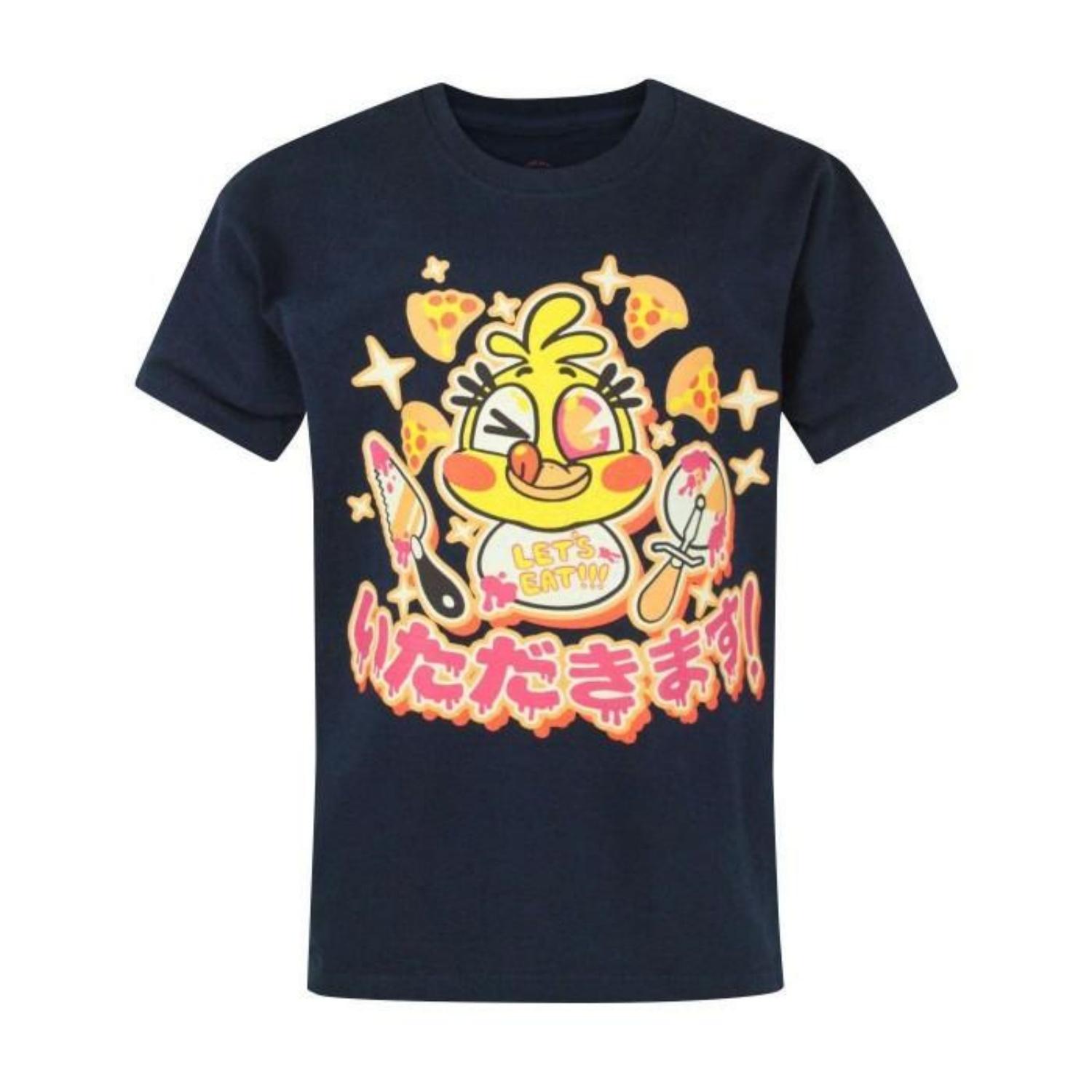 Five Nights At Freddys Official Childrens_Kids Chica Chicadakimasu T-Shirt XXXXL