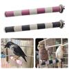 Wood Parrot Station Pole Wear-resistant Bird Molar Stick  For Budgerigars
