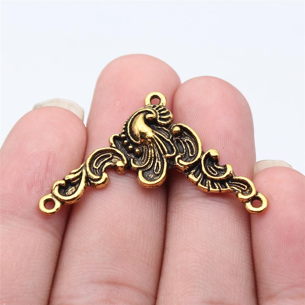 Accessories Parts Curved Necklace Connector Minimalist Jewelry Components QA013