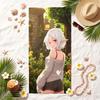 Sylphiette (32) Soft Beach Towel Stylish Beach Pool Towel for Summer Seaside Vacation Travel