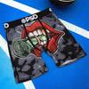 PSD Boxer Briefs Estampados Cómodos de Secado Rápido para Hombre de Línea Larga de Tiro Medio