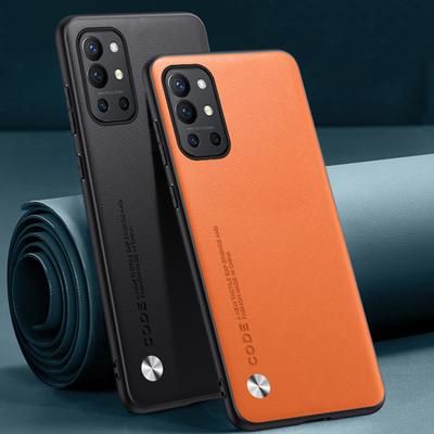 Luxury PU Leather Case For OnePlus 9R 9 R 5G Back Cover Matte Silicone Shockproof Full Protection Phone Case For OnePlus9 R