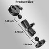 Trolling Motor Support Stabilizer Mount Tough Claw Aluminum Alloy 1" Ball Heavy Duty Trolling Motor Stabilizer Mount Clamp