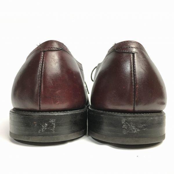 Allen Edmonds Tom, Dick & Harry Wingtip Business Shoes Burgundy size 10.5B 27.0-28.0 Vintage Men's(USED)