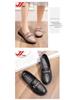 2025 New Spring & Autumn Non-Slip Soft Sole Leather Shoes for Middle-Aged & Elderly Women