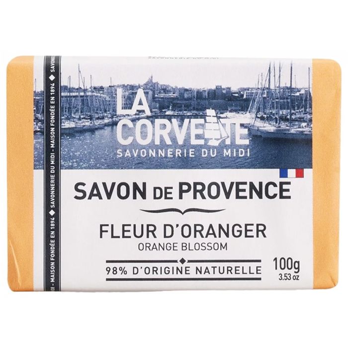 Savon - La Corvette - Fleur d'Oranger - 100g - Bio - Sans parabène