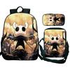 Hollow Knight 2 Silksong Backpack Teenagers Hornet Fridge Magnet Rucksack Shoulder Bag Pencil Case School Backpacks