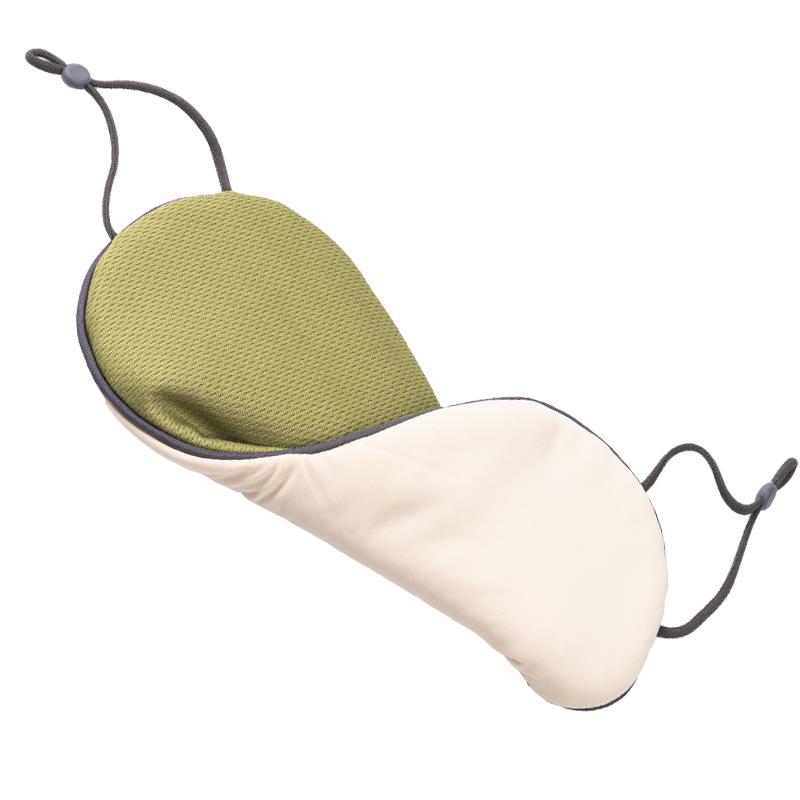 Reversible Sleep Eye Mask: Warm & Cool, Light Blocking, No-Eye Pressure, Fashionable with Ear Protection