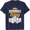 Domino's King - Dominospeler Domino's Liefhebber Tegelspel S-5XL Unisex T-shirt