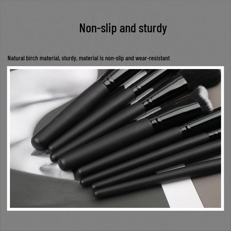 Professional 15-Piece Soft Makeup Brush Set for Powder, Eyeshadow, Blush & Highlight