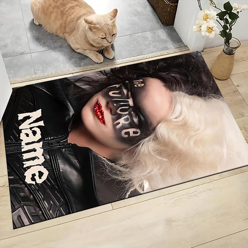 Custom Name Starlit Fashion Journey Carpet Rug Customizable Soft Washable Anti-Slip Home Living Room Sofa Mats Personalized Rug. 0909120