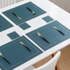 COKRSUPE Nordic PU Leather Placemats (Set of 2)