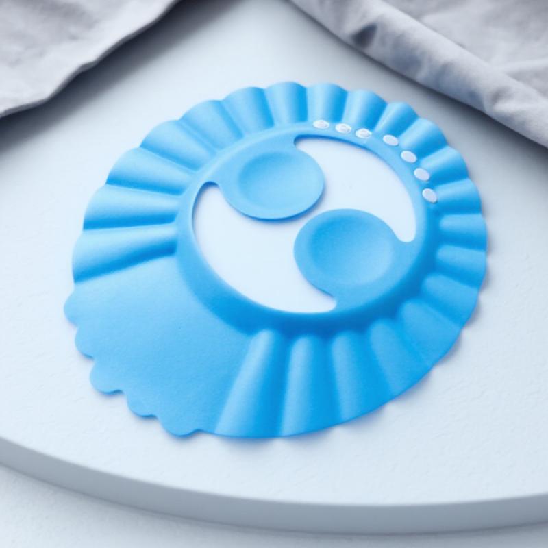 Adjustable Baby Shampoo Cap Thickened Shower Cap for Kids Ear Protection Bathing Accessories