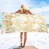 Mushrooms Microfiber Beach Towel,Bath Towel Oversized,Super Soft Water Absorbent Bath Towels for Bathroom Pool Swim Sport Autumn