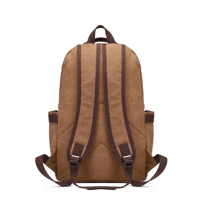 USB Charging Canvas Laptop Backpack