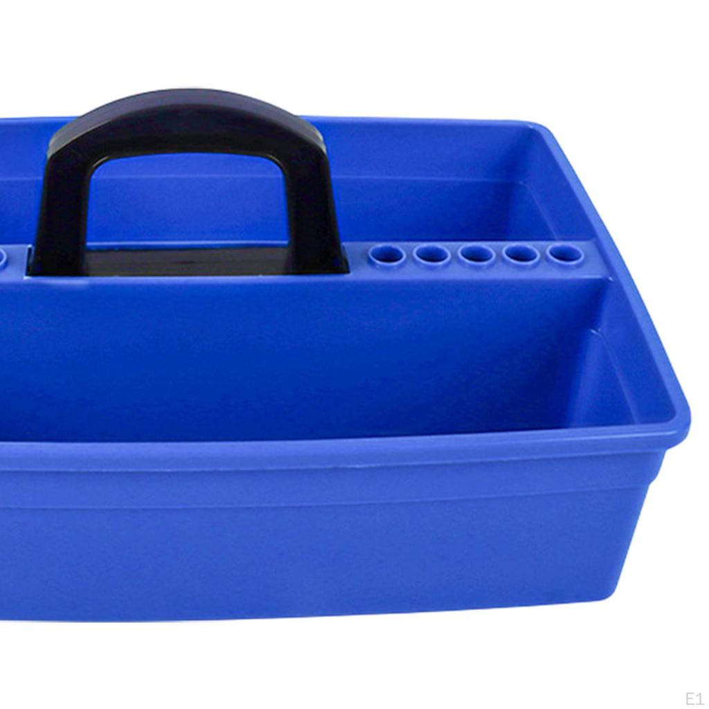 Cleaning Supply Box Classroom Organizer with Handle Portable Tool Storage Baskets Household Tools