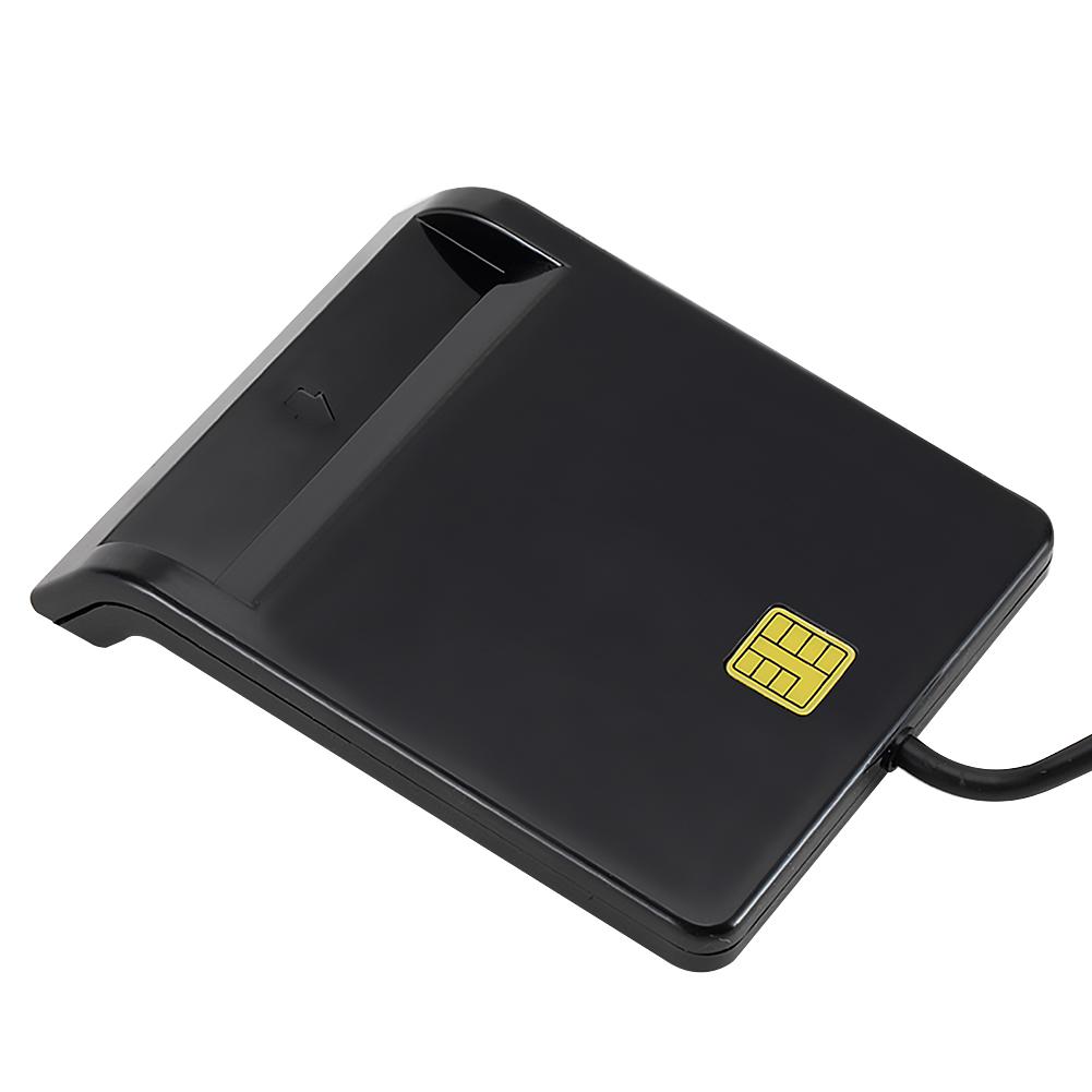 Портативный USB 2.0 считыватель смарт-карт DNIE ATM CAC IC ID банковских карт SIM-карт клонер разъем для Windows Linux spain