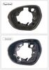 Rückspiegelgehäuse für Buick Envision mit Rückfahrkamera & Blinker für Modelle 2014-2021
