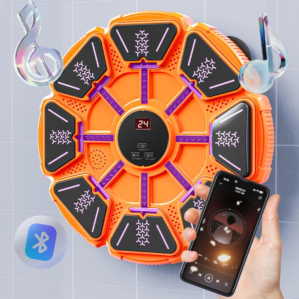 New Smart Music Boxing Machine Adult/Children Sports Fitness Boxing Trainer Home Exercise Response Training Boxing Wall Target