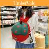 Cotton Kids Backpack With Fruit Print For Toddler Daily Use