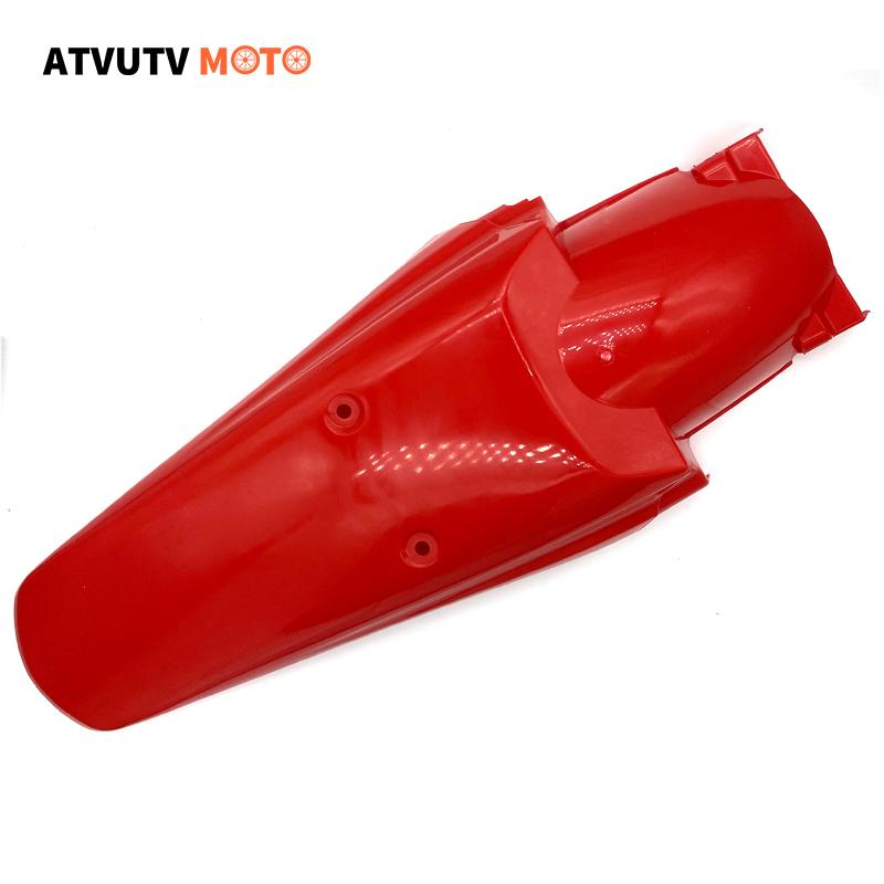 Motorcycle Rear Mudguard Rear Fender For HONDA XR250 XR400 Yamaha TTR250 DT200 YZ WR 250 450F KAWASAKI KLX250 красный