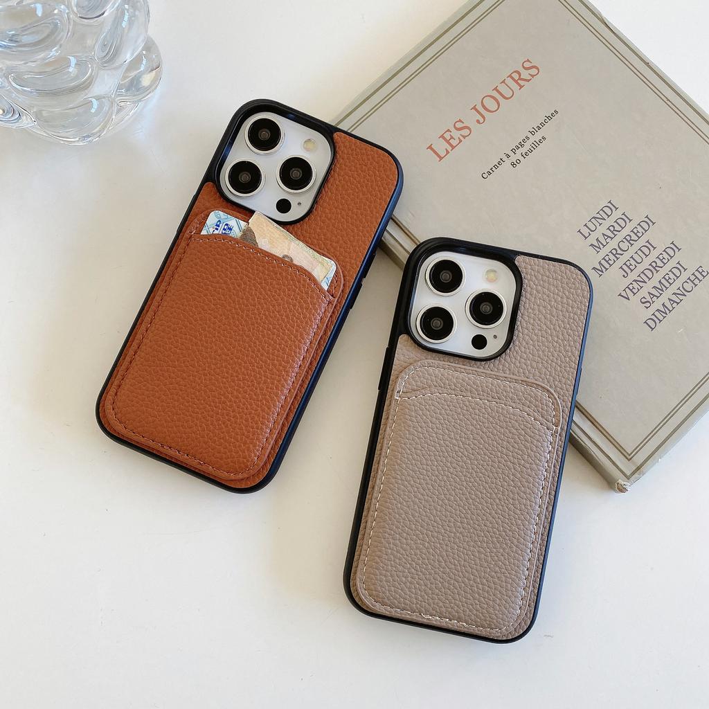 Vertical Cards Solt Wallet Leather Case For IPhone 15 Pro Max 14 Plus 13 12 Mini 11 XR X XS 6 7 8 SE 2022 Bag Pocket Purse Cover