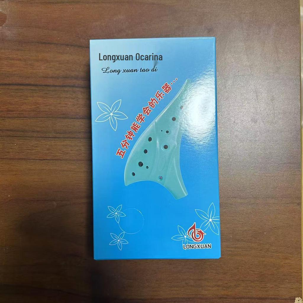 12-Hole Alto C Tone Resin Ocarina for Students