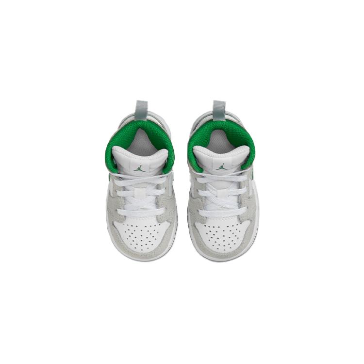 New Jordan 1 Mid SE White Pine Green TD DC7250-103