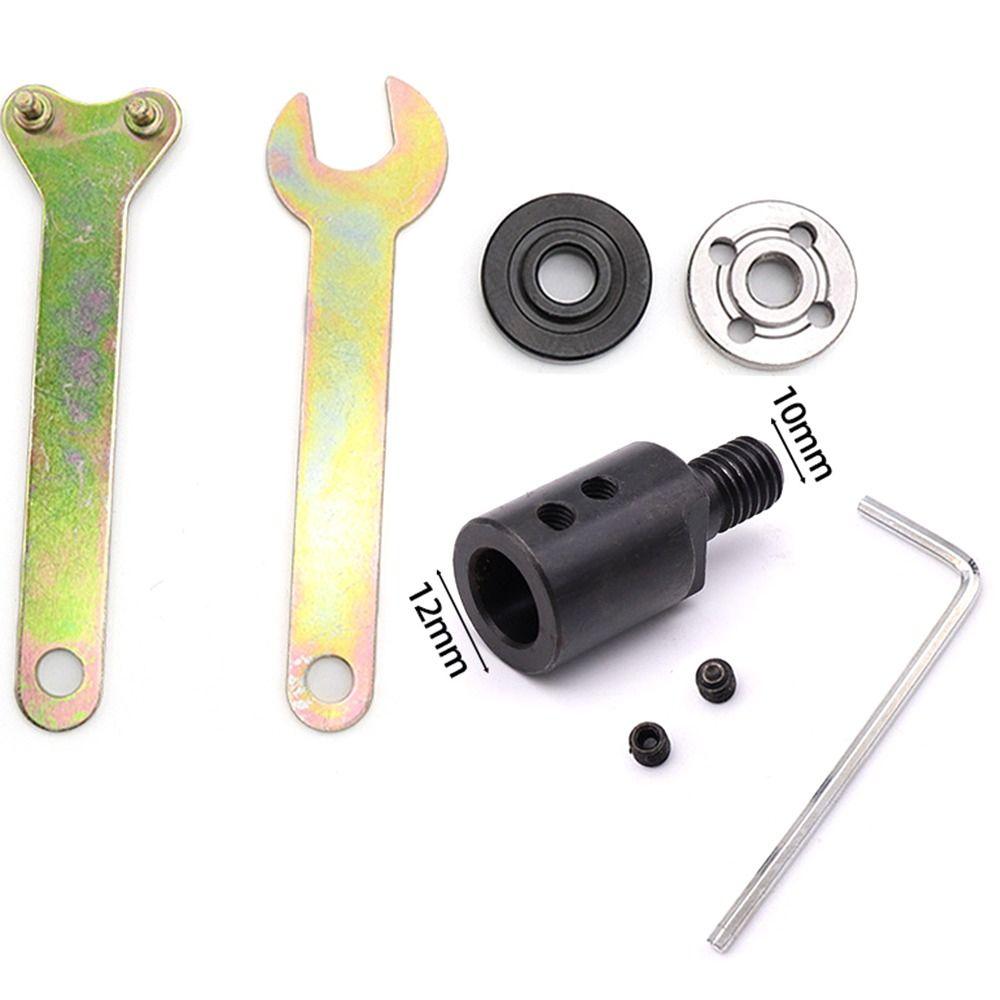 Pneumatic Tool Kit Coupling Shaft Saw Blade Connector Convert Connecting Rod M10 Adaptor Screw