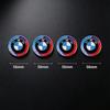For BMW M 4Pcs 56/68mm Wheel Center Caps Emblem Badge For BMW 50th Anniversary E90 E60 F10 F20 G20 G30 E53 E85 E70 E84 F48 1/3/5/7 Series