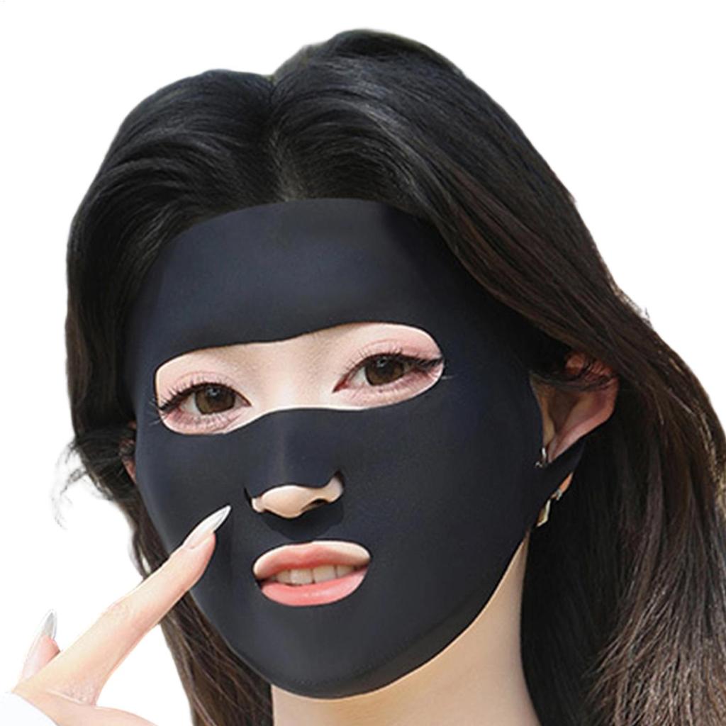 Vollgesichts-Sonnenmaske UV-Schutzmaske Eis-Seide Sonnenschutzmaske Atmungsaktiv Leichtgewicht Radfahren Gesichtsmaske Anti-UV-Gesichtsmaske