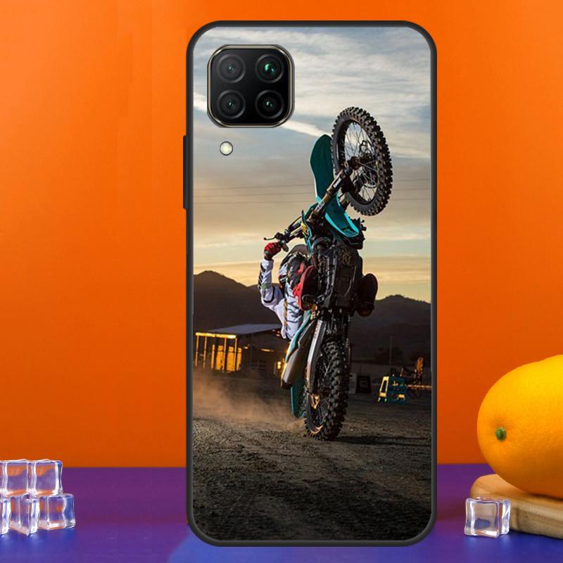 Moto Cross Motorrad Sport Für Huawei Nova 7i 8i 11i 12i 12s 9 10 SE Y91 Y90 Y60 Y70 Y72 Y61 P30 P40 Lite P60 Pro Hülle