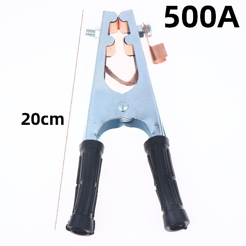 [C]1Pcs Manual Welder Electrode Holder 300A 500A Copper Welding Earth Clip Ground Clamp Professional Tools