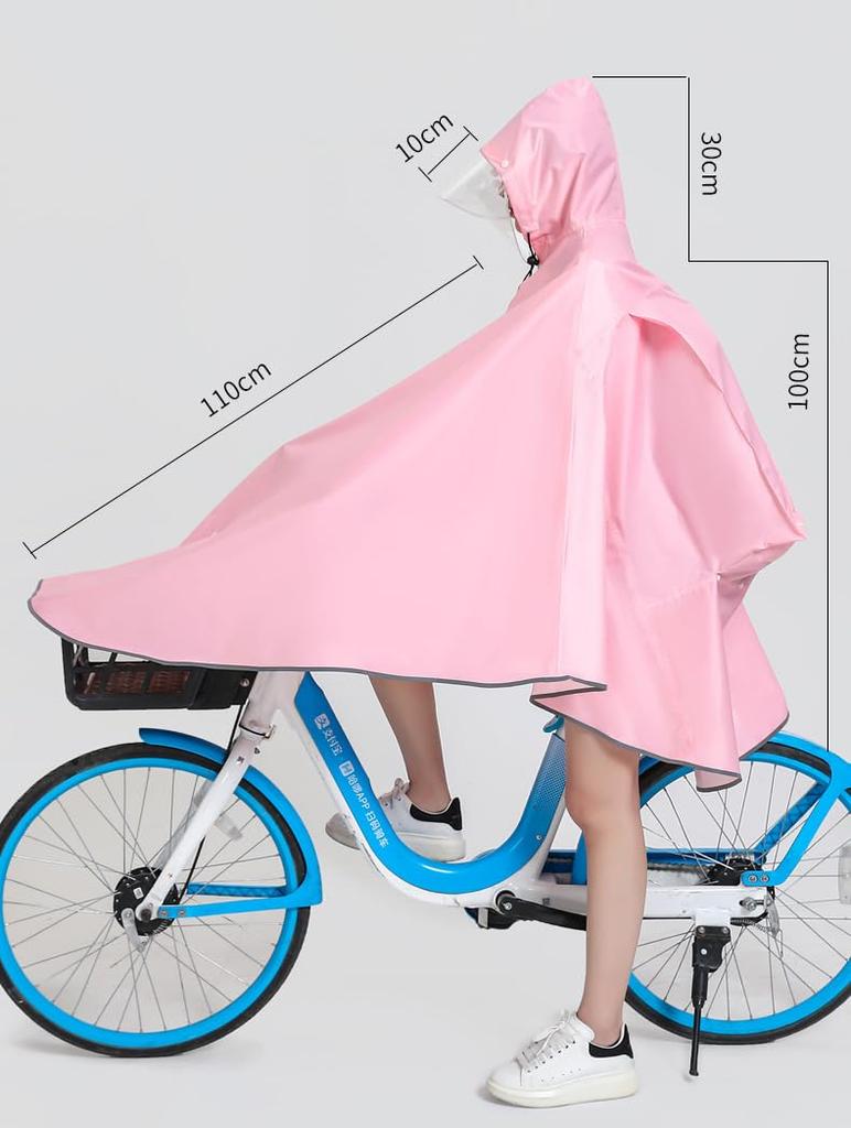 Bicycle Backpack Rain Rain for Men and for Commuting To Work or for Disaster for Commuting To School or Water Quick Easy To Store [AISHITE] Poncho,
