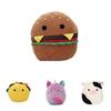 Peluche Morbidissimo Squishmallow Hamburger Cuscino Peluche Per Bambini Ragazze Decorazione Stanza