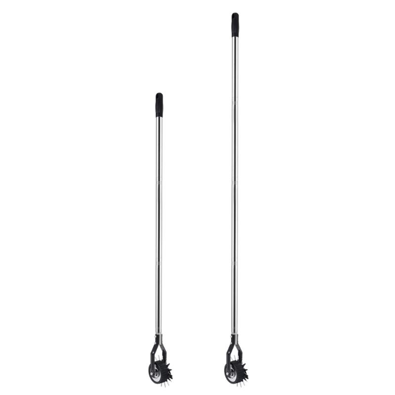 Strong Manual Lawn Edger With Wheels For Simple Grass Edge Maintenance In Gardens