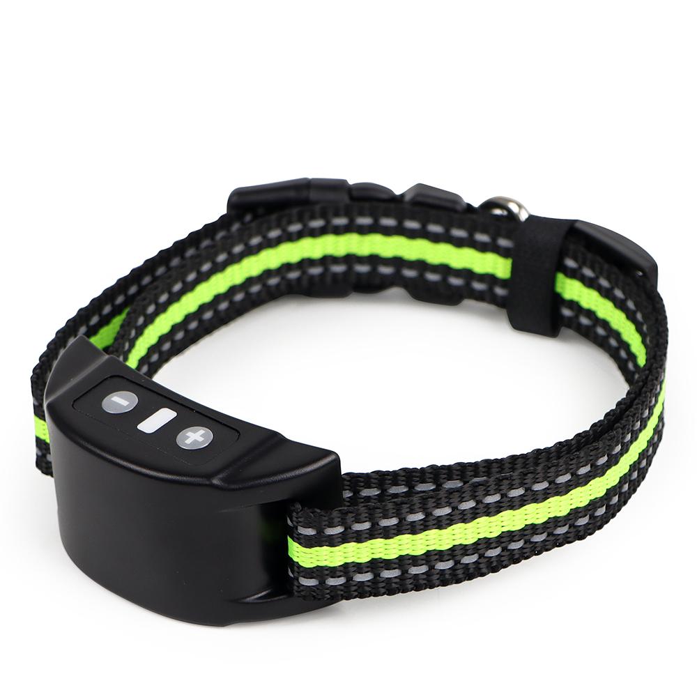 Dog Training Collars Auto Anti-Bark Collar Safety Static Shock 7 Sensitivity Level Nylon Collar Pet Supplies USB Rechargeable