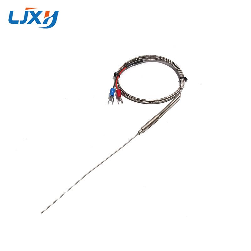 LJXH Wire Dia.1/1.5/2/3/4mm Type K Armored Thermocouple WRNK-191 Temperature Sensor 0~1100℃ Insertion Depth 50mm/100mm/150mm