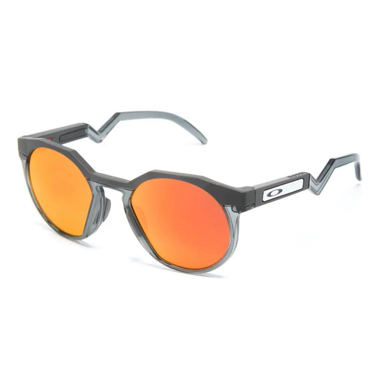 

Oakley Acetate Irregular Shape Sunglasses Men s Gray 52 серый